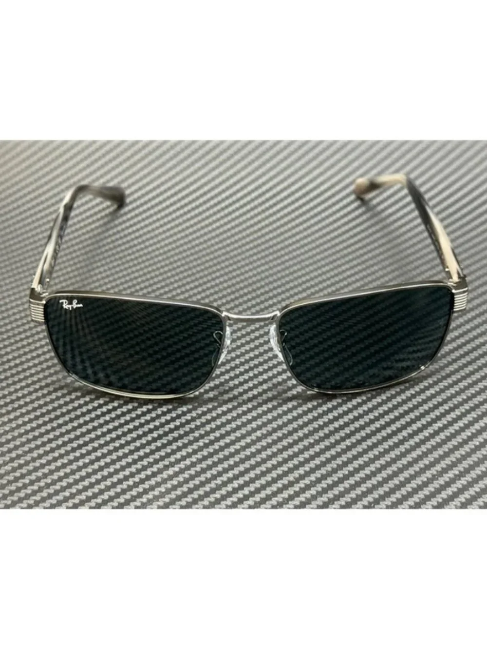 New Ray-Ban Men Gunmetal Sunglasses 62-18-145